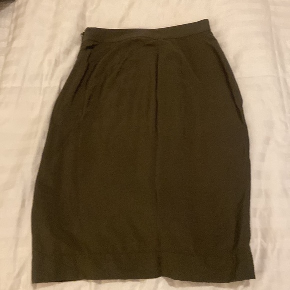 Maeve green Ruffle Midi-skirt - Picture 4 of 4